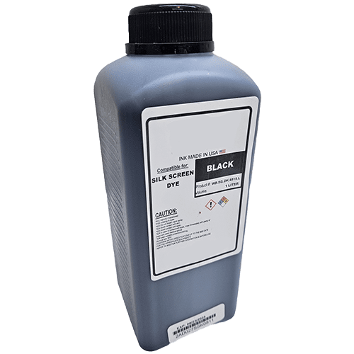 Black Silk Screen Film Dye Ink - 1L